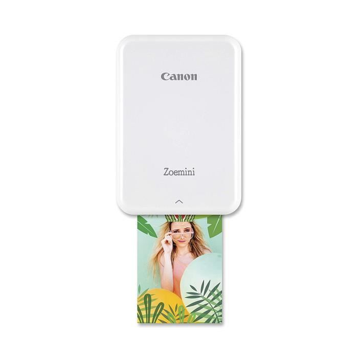 Canon Zoemini - Imprimante photo portable - Blanc - Cdiscount Informatique