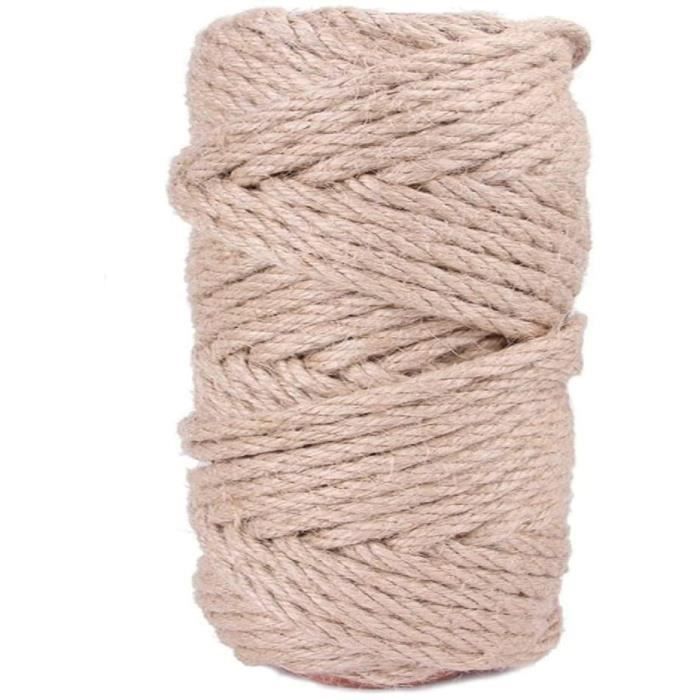 Rouleau ficelle sisal, ± 240 m, diamètre 2,5 mm, 800 gr, teinte Rouleau ficelle sisal, ± 240 m, diamètre 2,5 mm, 800 gr, teinte