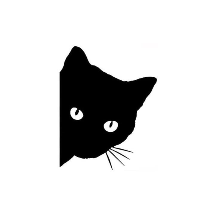 Autocollant Tete Chat Noir Vinyle Voiture Moto Scooter Camion Tuning Cdiscount Pret A Porter Autocollant Tete Chat Noir Vinyle Voiture Moto Scooter Camion Tuning Cdiscount Pret A Porter