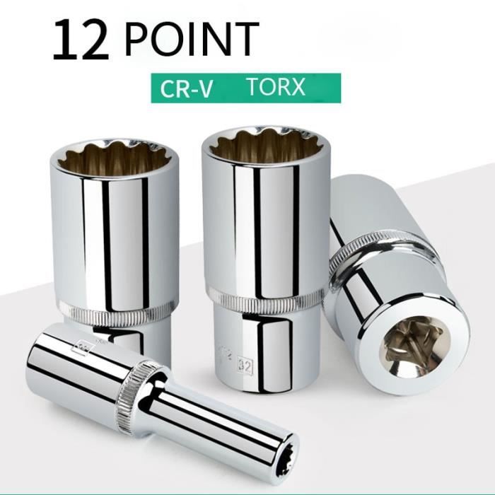 SA-... | Douilles Courtes 1/2" 12 Pans En Mm - Cliquet, Douilles Et Accessoires