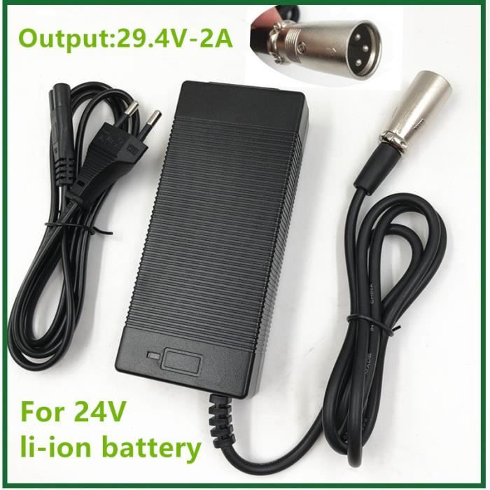 Chargeur rapide 12v 2A batterie lithium