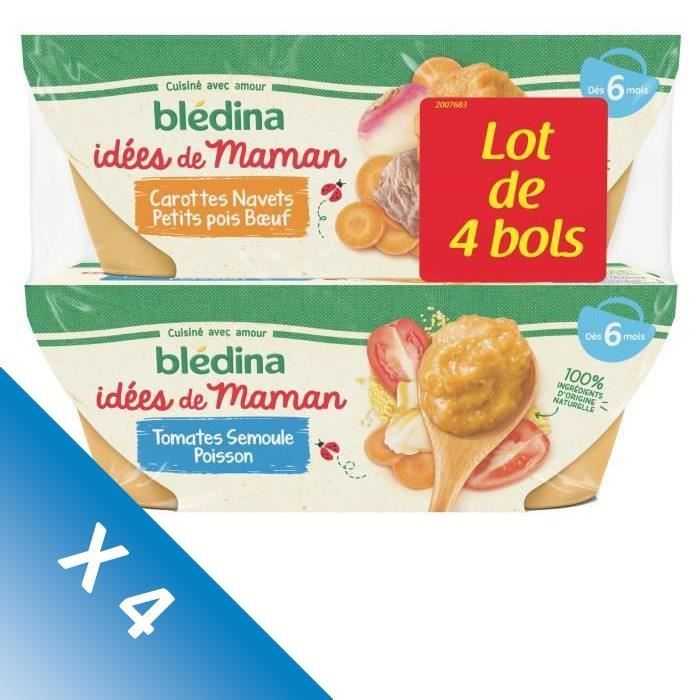 Bledina Idees De Maman Repas Bebe Des 6 Mois Legumes Bœuf Lot De 4 X 4 Briques De 0 G Achat Vente Plats Cuisines Bledina Idees Bledina Idees De Maman Repas Bebe Des 6 Mois Legumes Bœuf Lot De 4 X 4 Briques De 0 G Achat Vente Plats Cuisines Bledina Idees