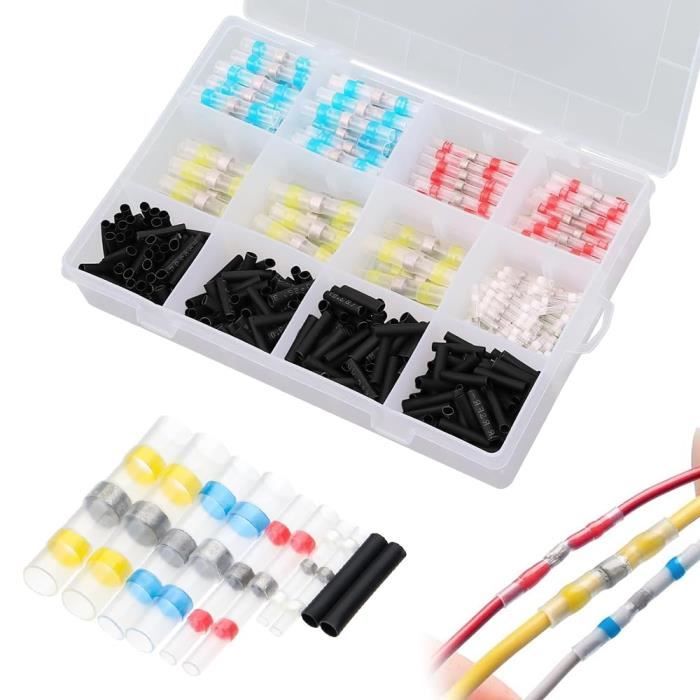 Cosses Electriques A Sertir Connecteurs Fourche Isolés - Lot 100 Pièces - 1.5-2.5mm² (16-14AWG) - Bleu - Cuivre Étain Connecteurs Fil Bleu 16-14 AWG - Foto 4