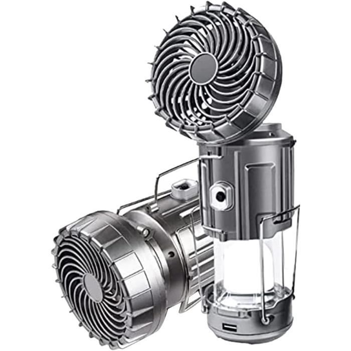 🔥VENTE CHAUDE🔥Ventilateur à éolienne puissant avec éclairage LED