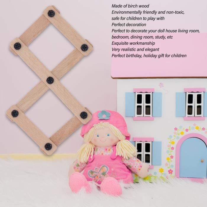 Lot De 2 Horloges Murales Miniatures En Bois Pour Maison De Poupée - Accessoire Décoration 1:12