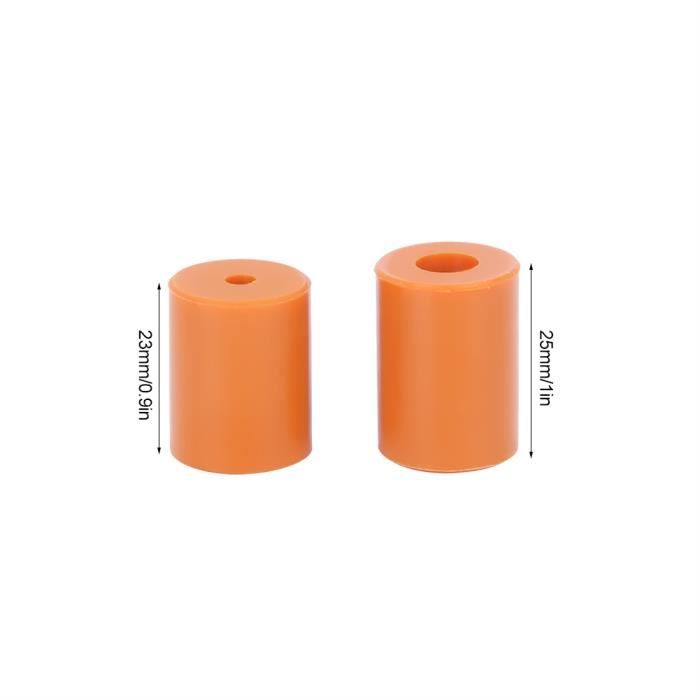 Unique Bargains Silicone Nivelage Colonne Silicone Tampon 18mm Bleu Résistant à la Chaleur pour Imprimante 3D Lit Chaud 4pcs