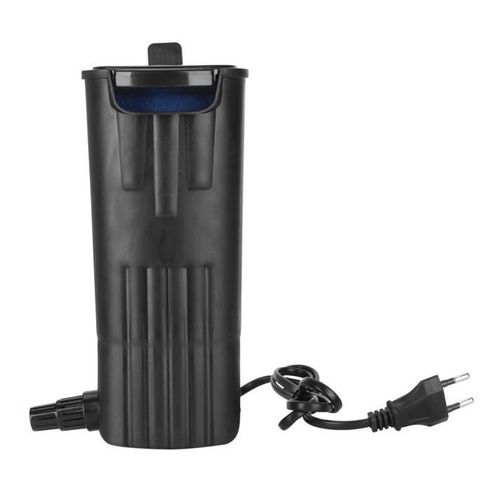 Comparer les prix de EJ.life Pompe de filtre de réservoir de tortue Pompe de Filtre Interne de Réservoir de Tortue de Cascade Aquarium Mini Pompe Muet
