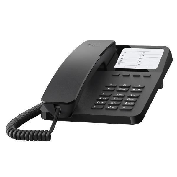 Téléphone fixe sans fil Gigaset CL660A Duo avec répondeur - Gris Anthracite  - Cdiscount Téléphonie