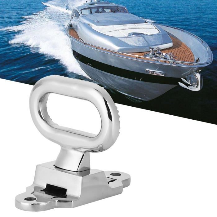 Kisangel Crochet à ressort en acier inoxydable pour bateaux, accessoires de bateau, crochets de bateau, couleur argent, robuste et résistant à la corrosion Kisangel Crochet à ressort en acier inoxydable pour bateaux, accessoires de bateau, crochets de bateau, couleur argent, robuste et résistant à la corrosion