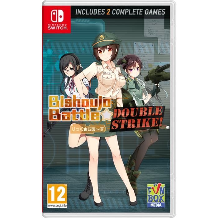 Jeu vidéo - Bishoujo - Double Strike! - Puzzle - Nintendo Switch - Stylet bonus inclus