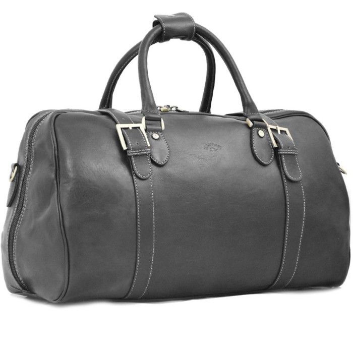 Sac de voyage Cuir de vachette KATANA Noir