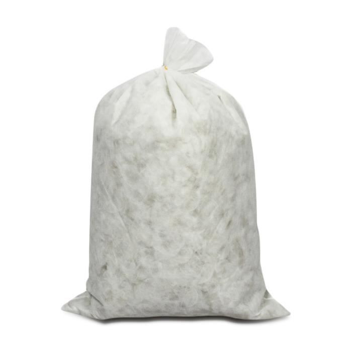 Matière de rembourrage - Plumes grises gonflantes - 1kg