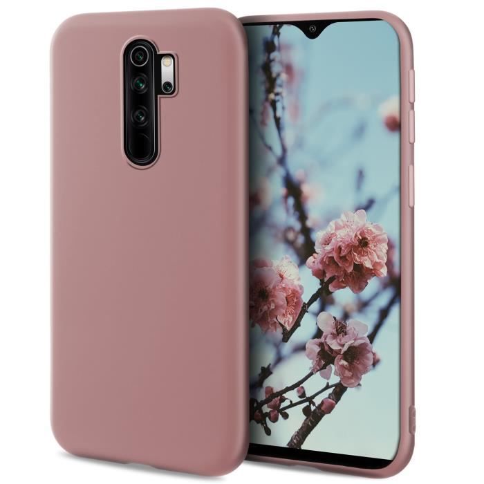 Coque et étui téléphone mobile Moozy Minimalist Series Coque en Silicone pour Xiaomi Mi Note 10