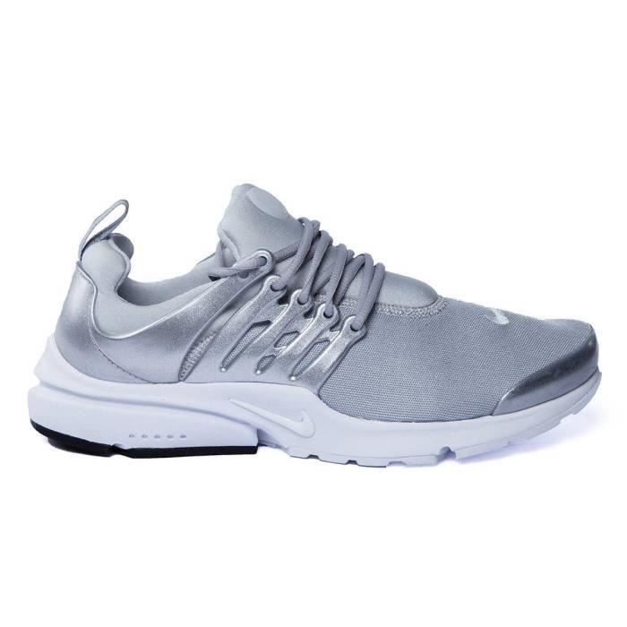nike air presto femme argent