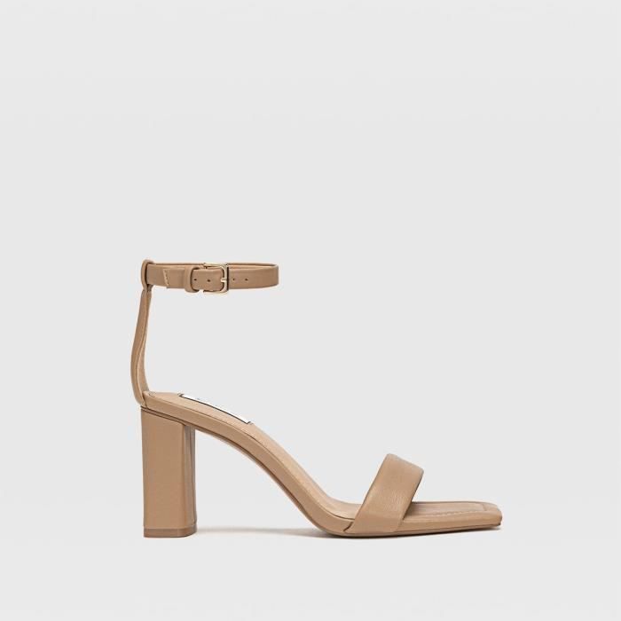 Sandales à Talons Hauts MAGRIT Dorées Taille 41 - Talon 11 Cm, Style élégant Et Festif