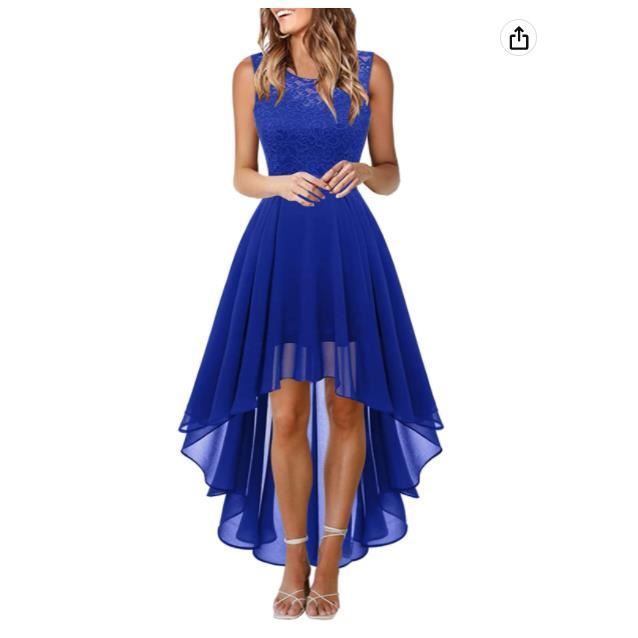 Robe hotsell bleu soirée