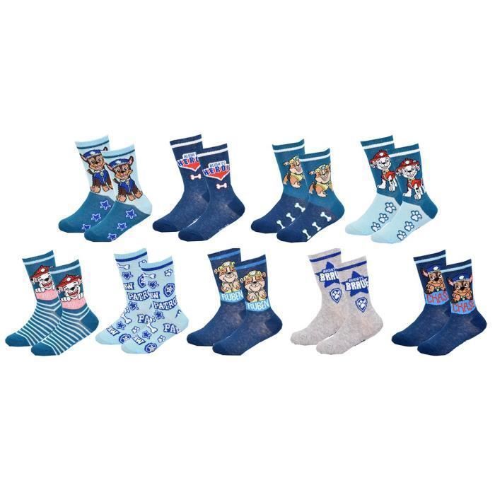 Pack De Chaussettes Fille Pat Patrouille - Tailles 23/26 - Neuf Avec étiquettes
