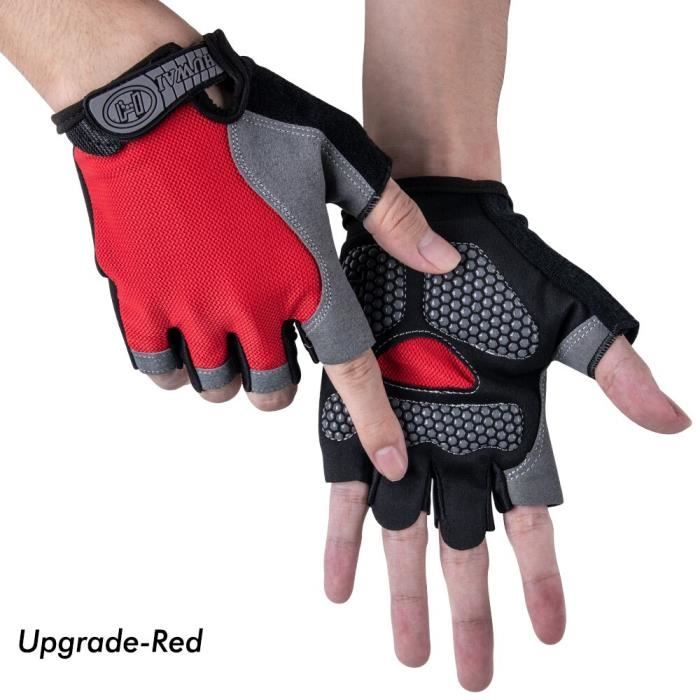 I Kua Fly Gants Cyclisme Antidérapants Anti-Chocs - Respirants Et Écran Tactile Pour VTT, Route, Homme Femme