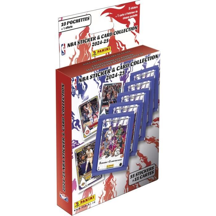 Blister PANINI Basket NBA US 202425 10 pochettes