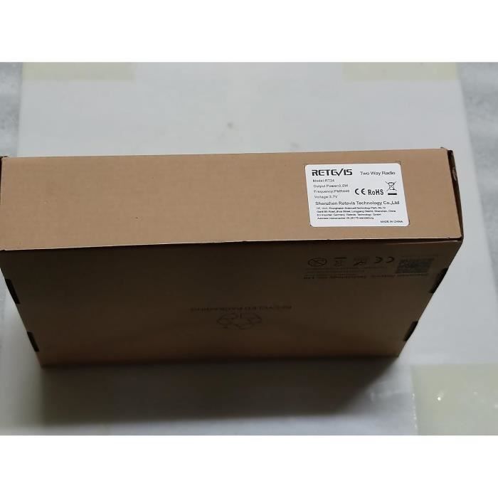 Batteria Per Walkie Talkie Retevis RT24 - Li-ion 3.7V 1100mAh, Ricambio Ufficiale - Confezione Da 2 - Foto 5