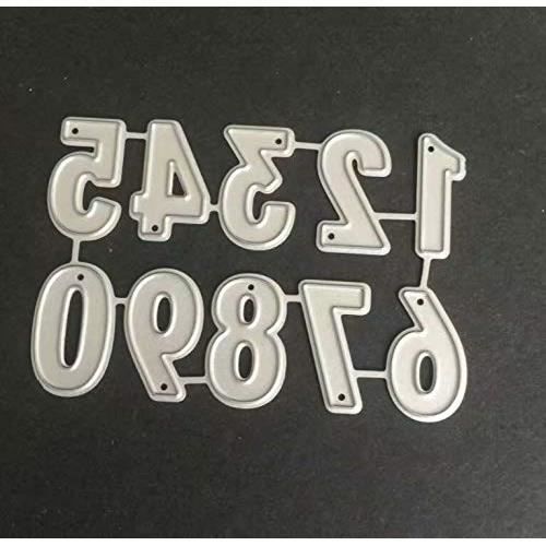 Operitacx 1ensemble Tampon Bois Décoratif Avec Chiffres Et Lettres