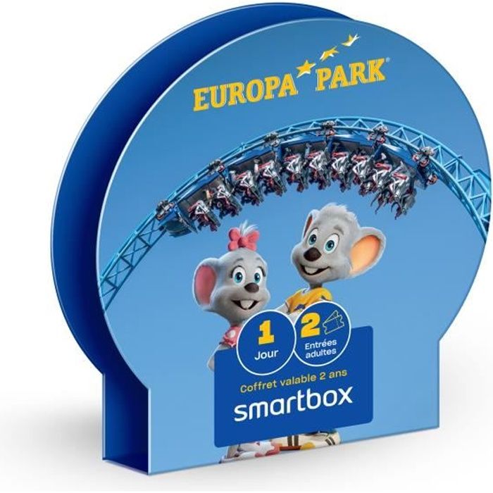 SMARTBOX - Europa-Park - 2 tickets - Coffret Cadeau  1 entrée adulte pour 2  personnes - Cdiscount Au quotidien