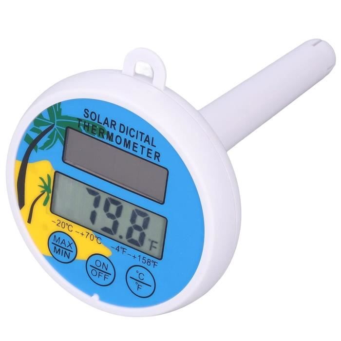 Thermomètre Numérique LED Pour Voiture - Sonde 1m, Plage -50°C à 110°C - Affichage Rouge, Bleu, Vert Au Choix