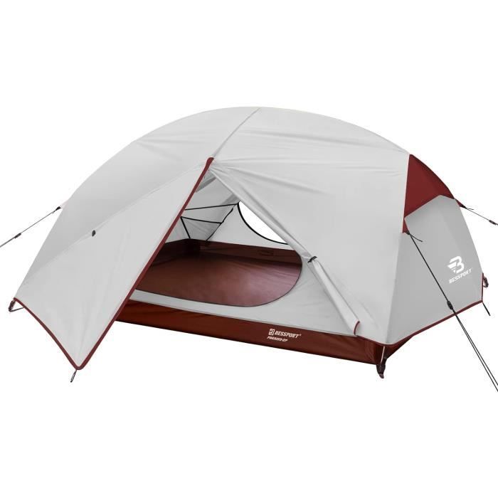 Tente De Camping 2‑3 Personnes - Dôme étanche Et Ventilé - Pour Randonnée, Trek Et Plein Air - Poids Léger, Montage Facile - 3‑4 Saisons