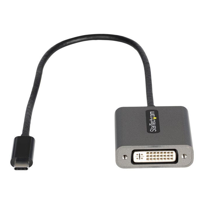 StarTech.com Adaptateur USB C vers DVI Adaptateur Dongle USB C vers DVI D 1920x1200p USB Type C vers ÉcransAffichages DVI Convertisseur Graphique Compatible Thunderbolt 3 Câble Intégré 30cm Neuf - vue 4