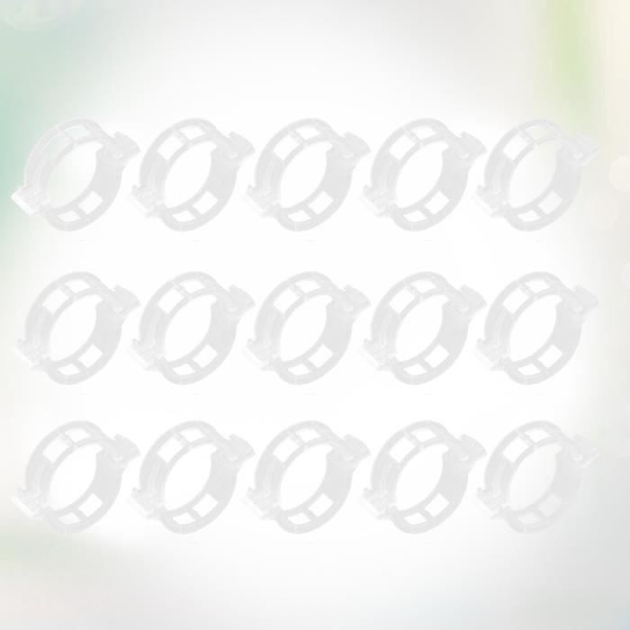 200 Clips Support Plantes Jardin – Attaches Tomates Vignes Légumes Croissance Droite 2.5cm