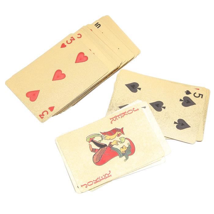 Jeu De Poker Pour Adultes - Boîte De 24 Cartes - Cartes Plastifiées, Marque Générique