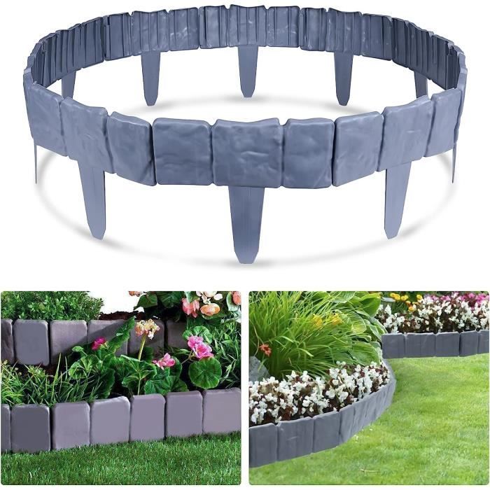 Forever Speed Lot De 50 Bordures De Pelouse, Bordure De Lit, Bordure De