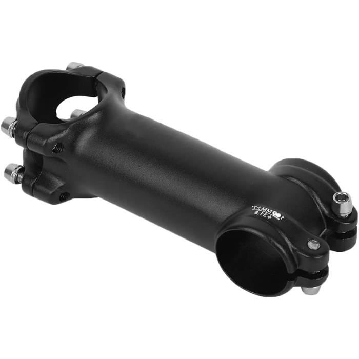 Potence Vélo VTT Forte' 45mm – Sans Filet, Diamètre 31.8mm, Fourche 1 1/8" – Aluminium Noir