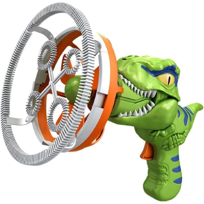 Machine à Bulles Dinosaure Pour Enfants – Auto-ventilée, Pour Jeux Extérieurs, Fêtes Et Mariages – Cadeau Rigolo