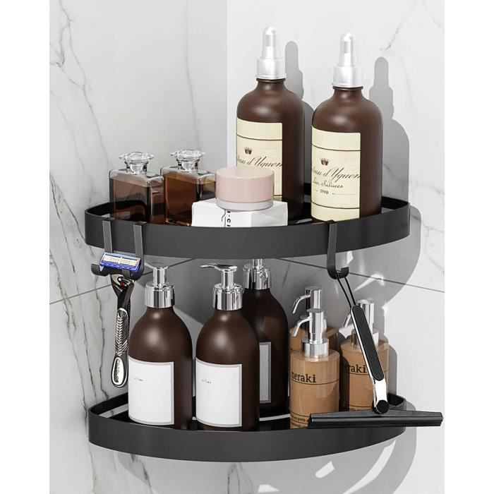 Portant à Vêtements Mural D'angle Sans Perçage, Tringle à