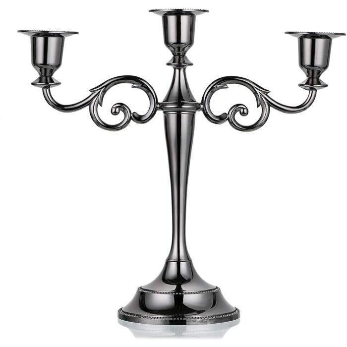 TMISHION candélabre Bougeoir En Métal Arbres De Noël En Forme De Chandelier Chandelier pour