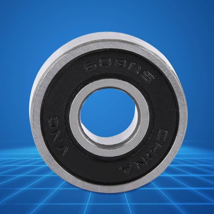2 Roulements à Billes 6007-2RS - Dimensions 35x62x14 Mm - Double Blindage Acier - Neufs Par Uxcell