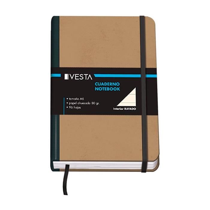 Cuaderno Tamaño A6 Con Bolsillo Pequeño, Tapa Dura, Bloc De Notas Con Lazo Para Bolígrafo, 196 Páginas, Cierre Elástico Y Marcador De Cinta, Bloc De Notas (gris