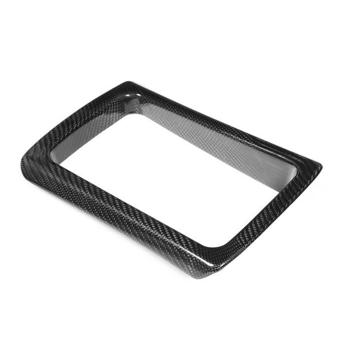 Garniture Coffre Arrière Fibre De Carbone Pour BMW M3 M4 F80 F82 – Décoration Intérieure Noire Brillante Anti-UV