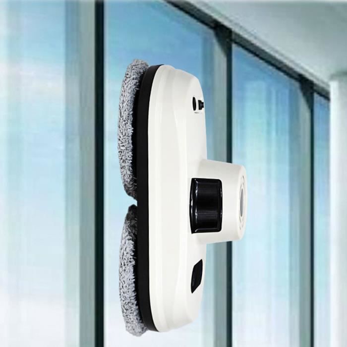 Robot nettoyeur de vitres électrique automatique WIRLSWEAL - Solution nettoyante - Télécommande contrôle