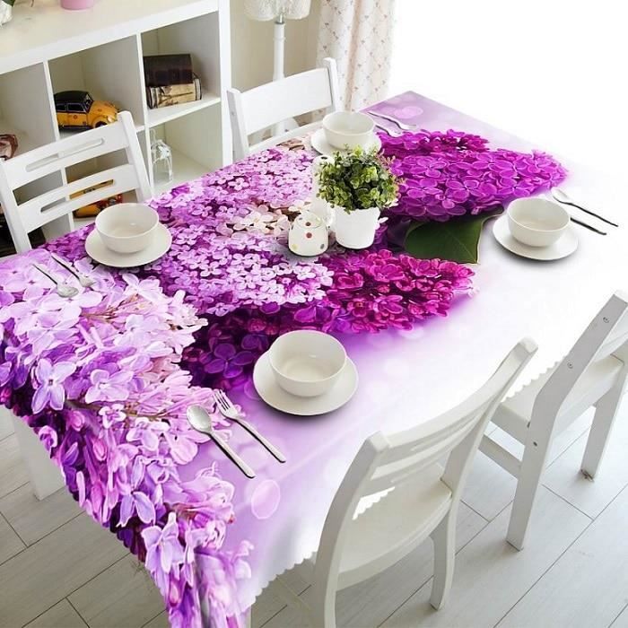 Chemin de table toile de jute pour jour de fête