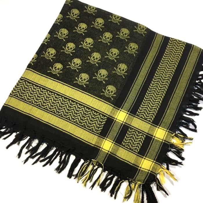 Shemagh Tactique Militaire écharpe Coton Blanc Mil-Tec - Neuf Avec étiquettes