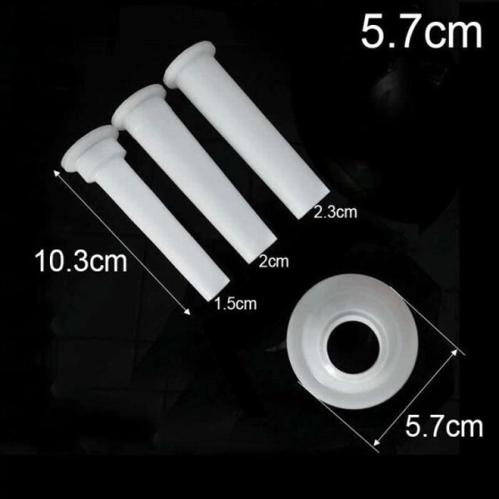 Lot De 3 Tubes à Saucisse En Acier Inoxydable - 12/19/32 Mm Pour Hachoir Taille 5
