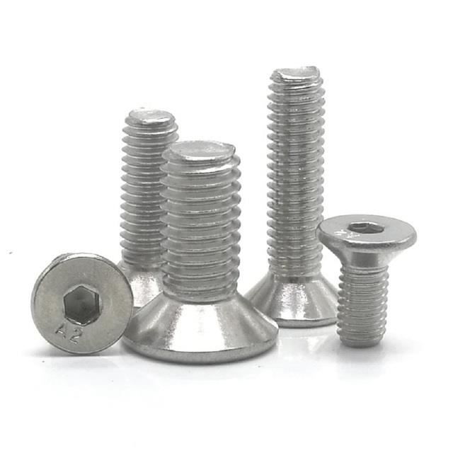 20 Serre-Câbles M2 Acier Inoxydable 304 - Avec Clé 7mm | Pour Câbles Métalliques Et Cordes | Fixation Professionnelle