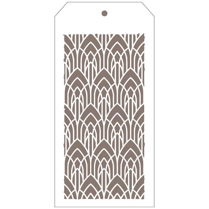 Pochoir Décoratif Shabby Chic 'Cheval Blanc' - Pour Meubles, Murs, Projets DIY Vintage