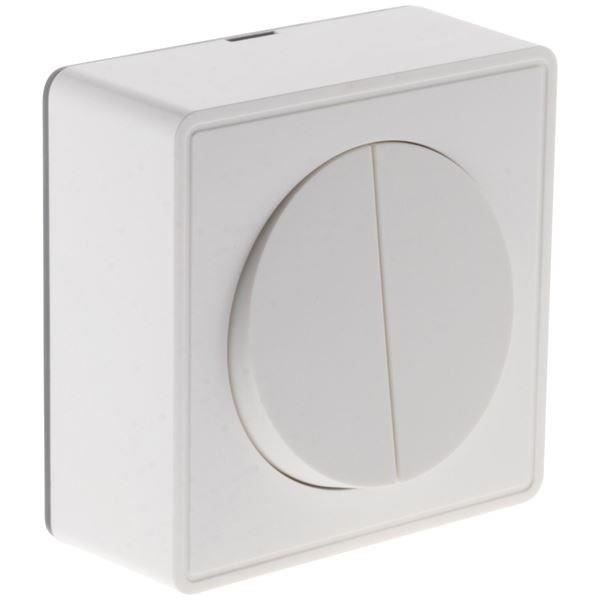 Zenitech Interrupteur double va et vient saillie