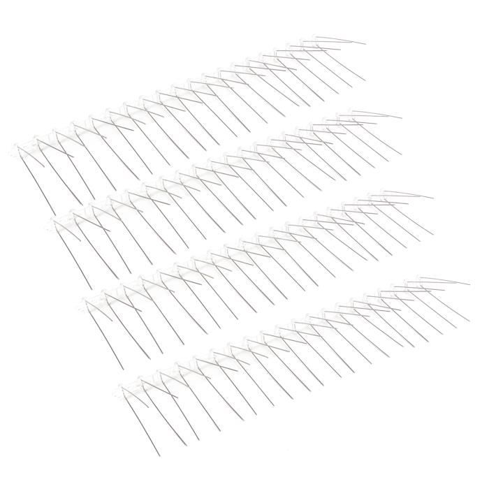 12PCS)Répulsif pour pigeons et oiseaux, en acier inoxydable, Anti