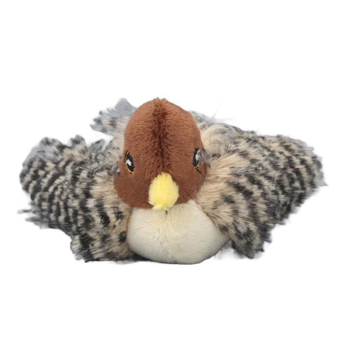 Comparer les prix de Zerodis Jouet pour chat Jouet électrique interactif pour chat, jouet de chasse en peluche animalerie jouet Souris 19,5x6x4cm Oiseau