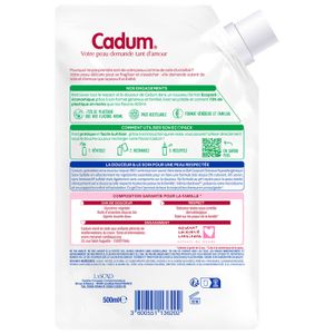 CADUM Duschgel Mit Pflanzlicher Hydration – 400 Ml, Für Weiche & Gepflegte Haut