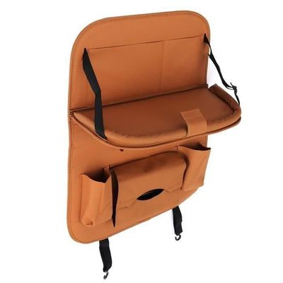 Voiture Siège Porte-boissons Support Plateau Repas Table Pliante Sac de  Rangemen ROUGE Bo44812